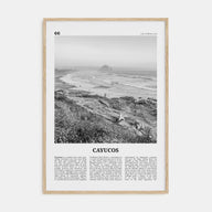 Cayucos Travel B&W Poster