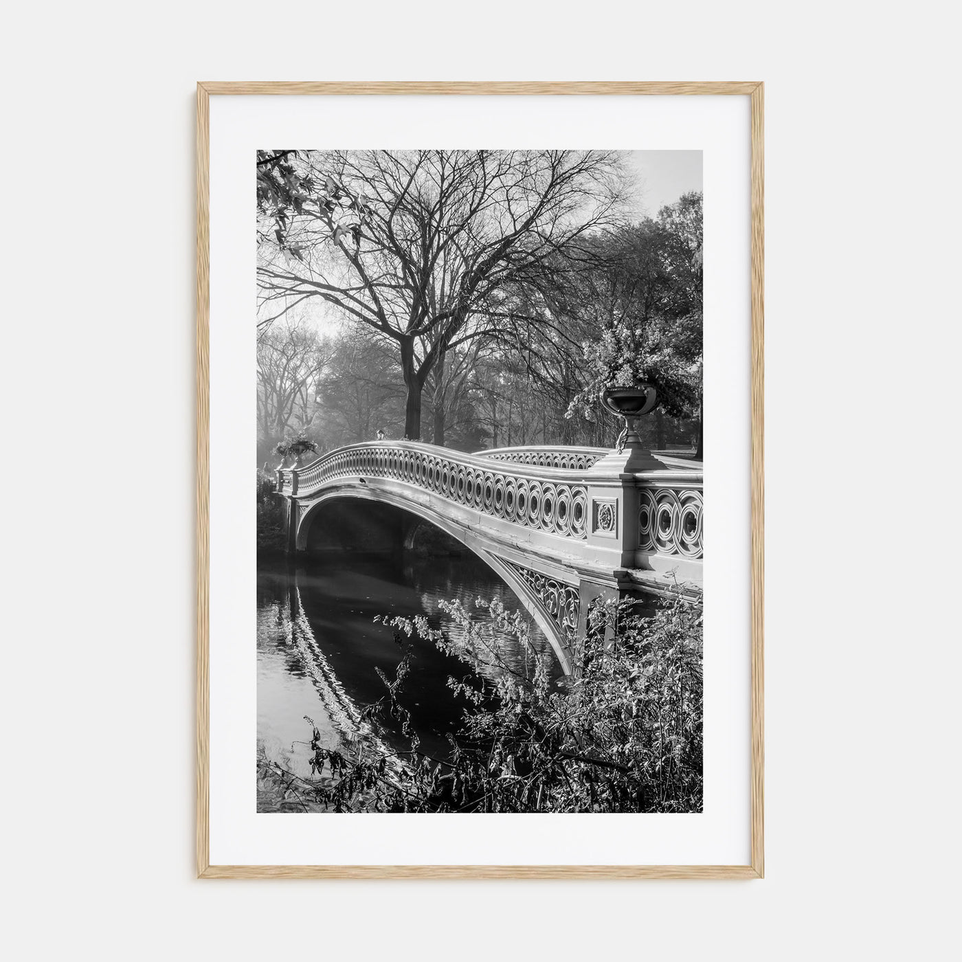 Central Park Photo B&W No 2 Poster