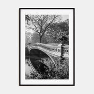 Central Park Photo B&W No 2 Poster