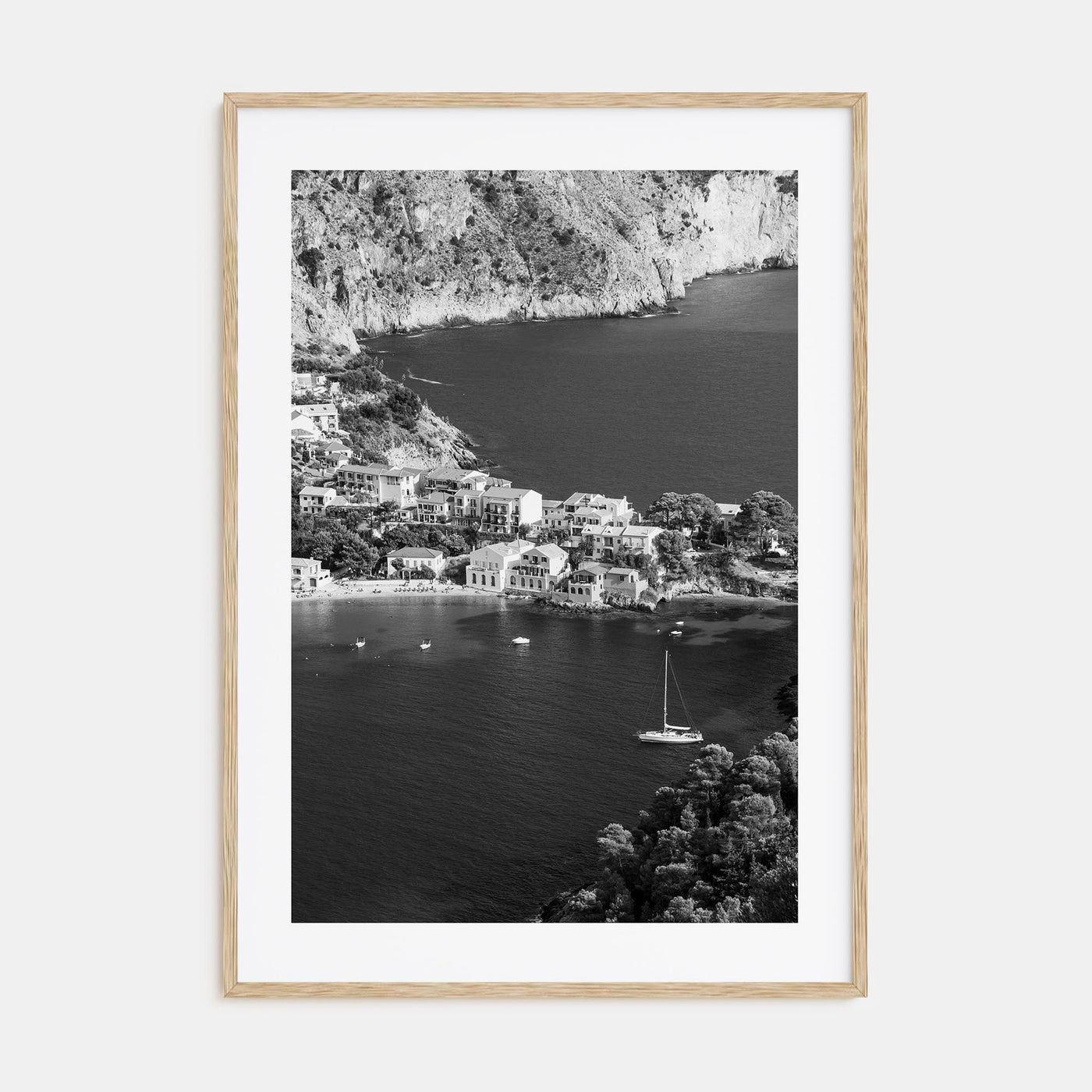 Cephalonia Photo B&W Poster