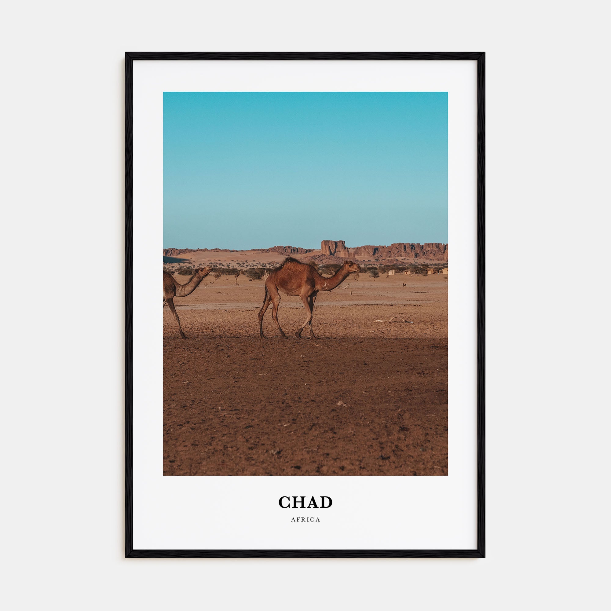 Chad Portrait Color Poster