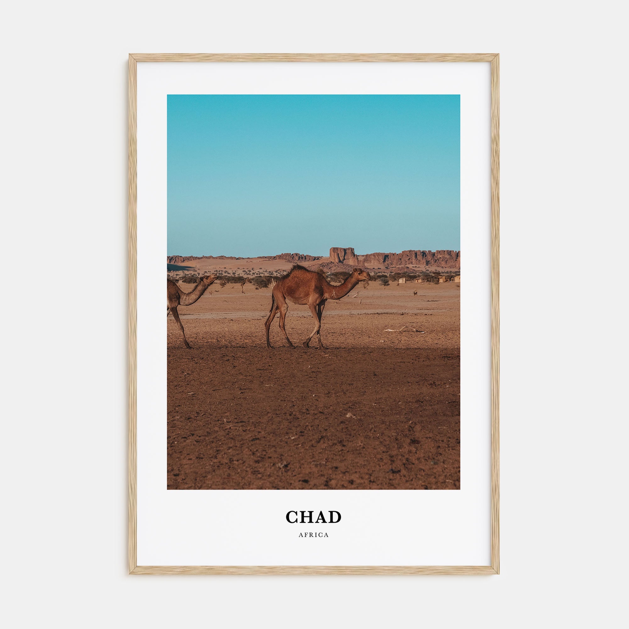 Chad Portrait Color Poster