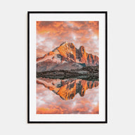 Chamonix Photo Color Poster