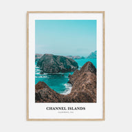 Channel Islands, California Portrait Color Poster