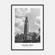 Chapel Hill Portrait B&W Poster