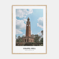 Chapel Hill Portrait Color Poster