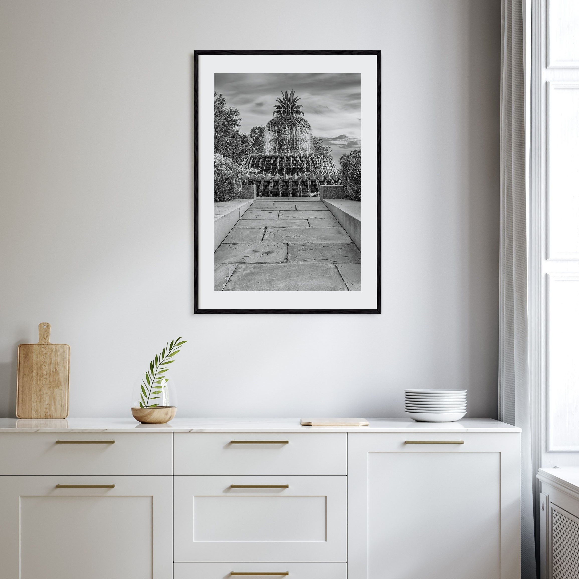 Charleston, South Carolina Photo B&W No 2 Poster