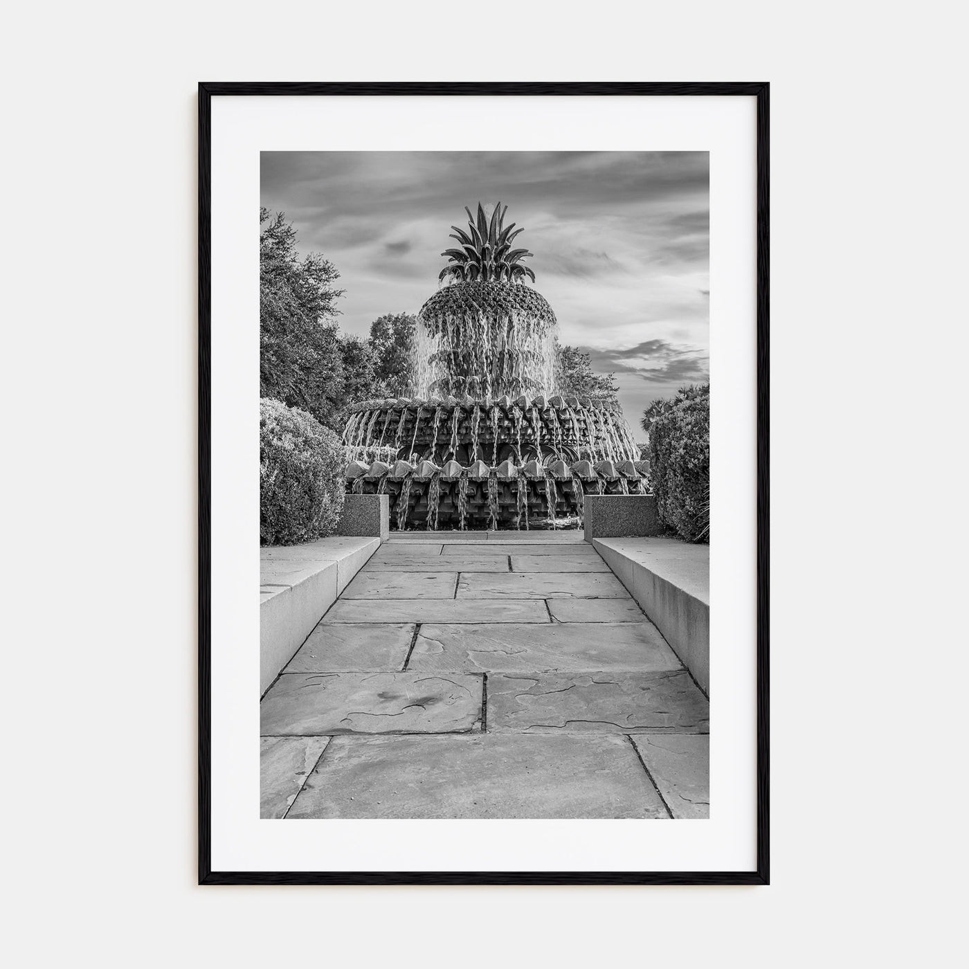 Charleston, South Carolina Photo B&W No 2 Poster