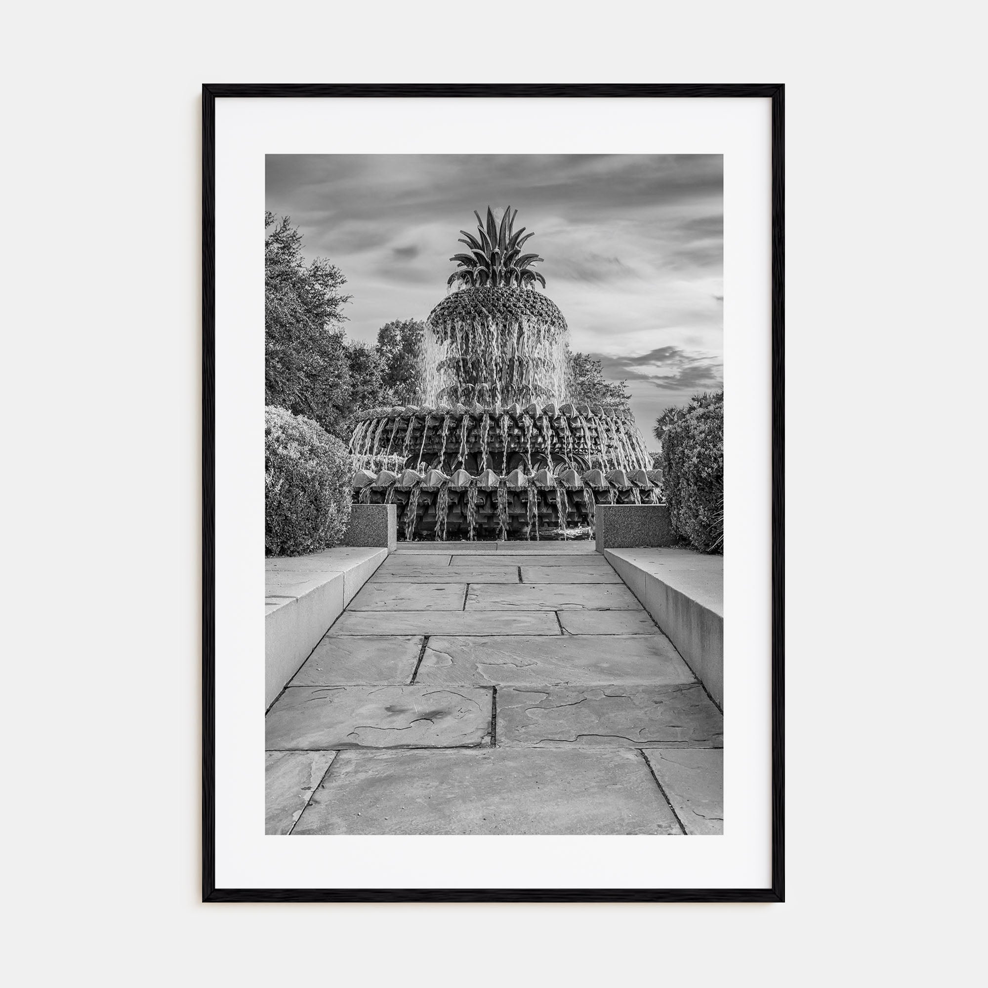 Charleston, South Carolina Photo B&W No 2 Poster