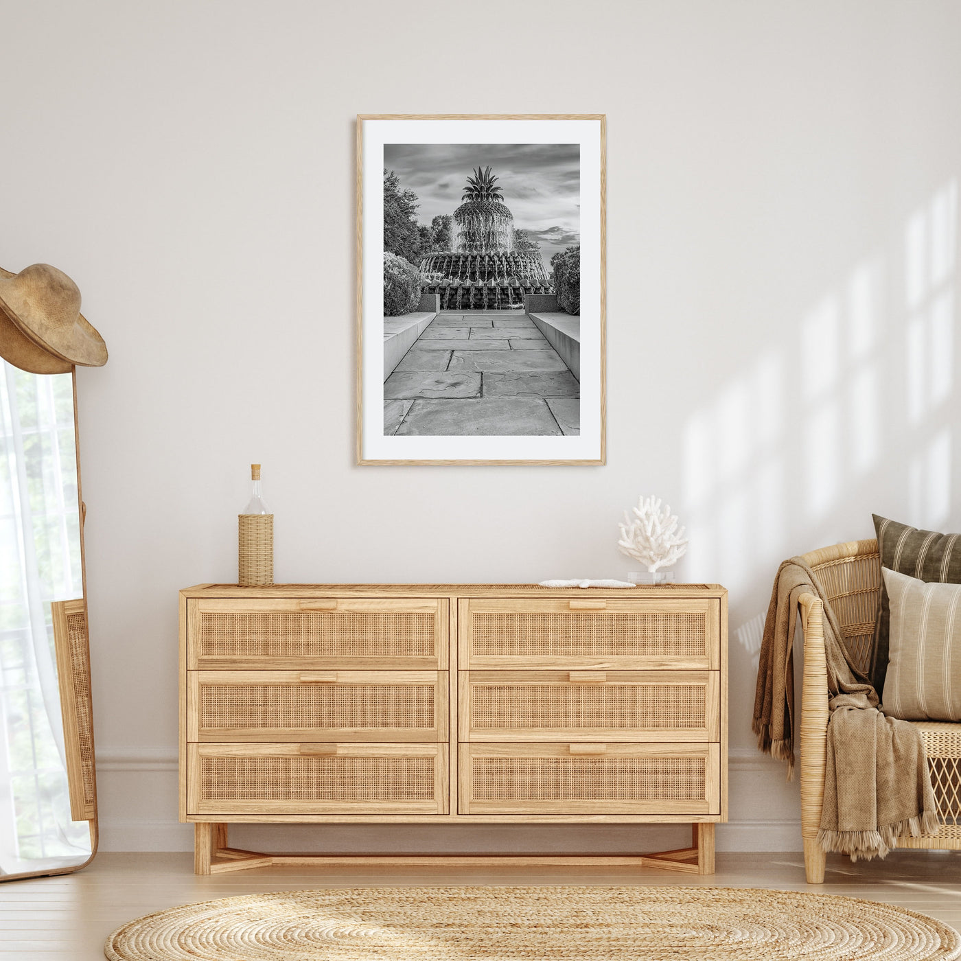 Charleston, South Carolina Photo B&W No 2 Poster
