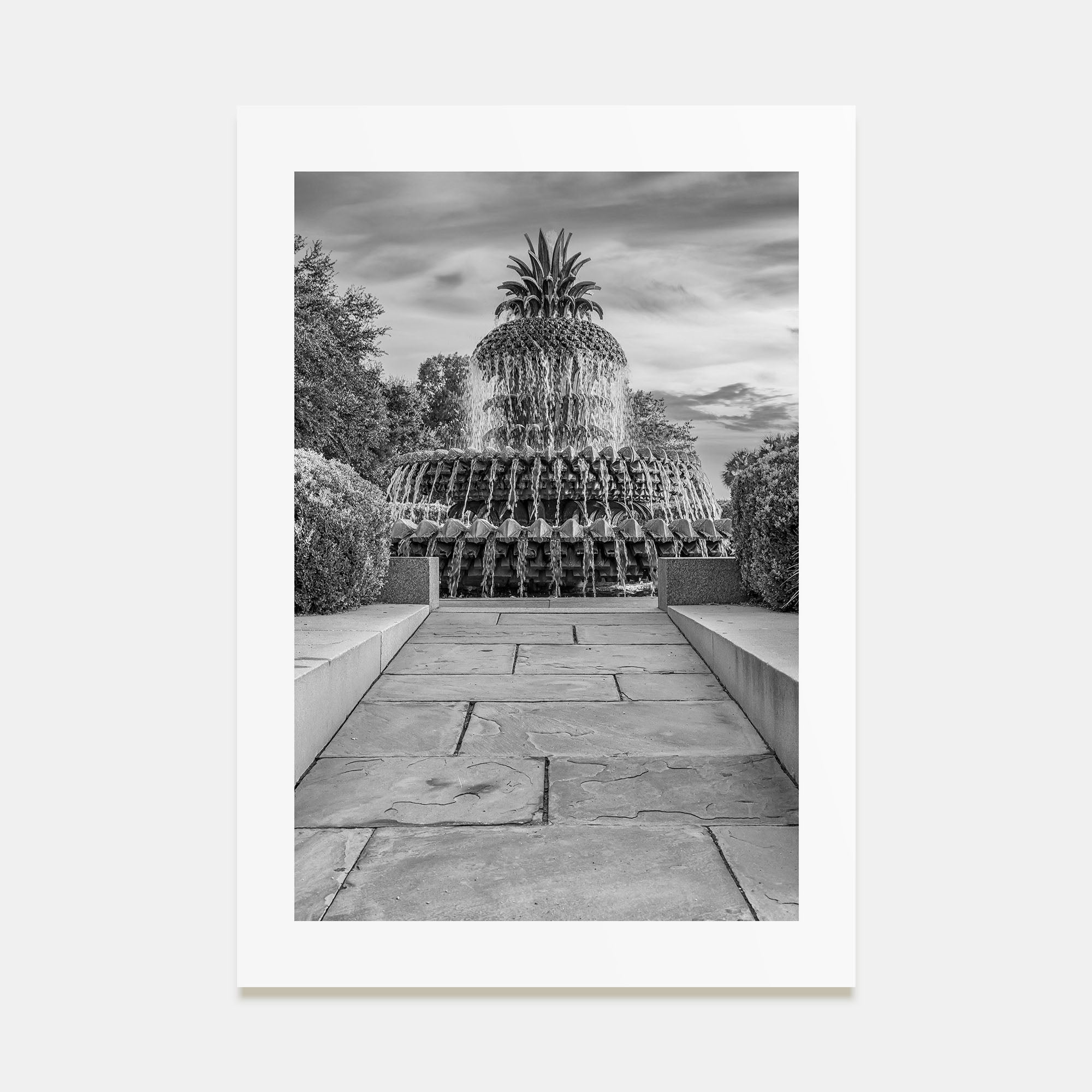Charleston, South Carolina Photo B&W No 2 Poster