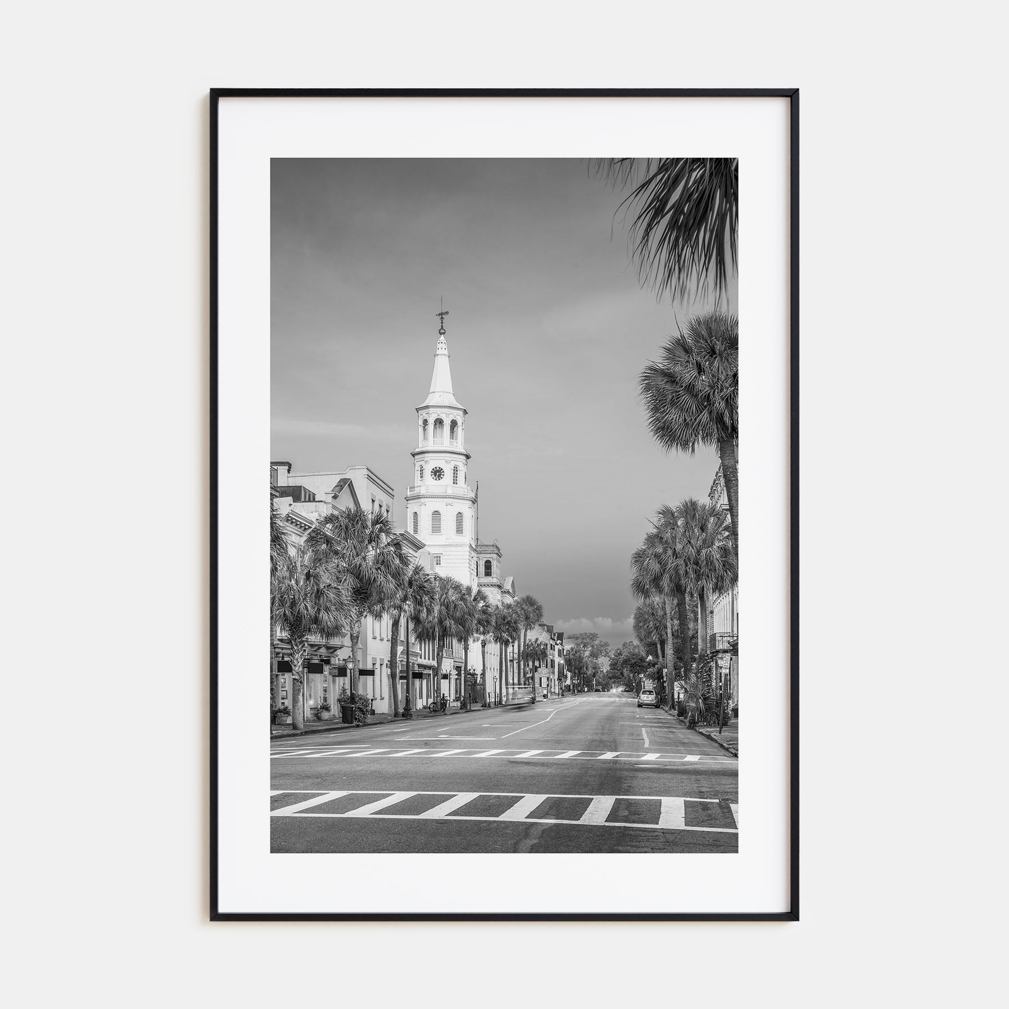 Charleston, South Carolina Photo B&W No 3 Poster