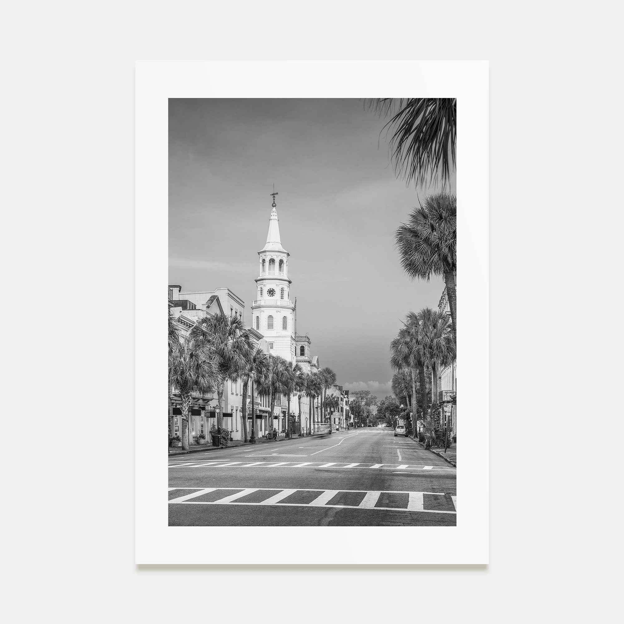 Charleston, South Carolina Photo B&W No 3 Poster