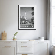 Charleston, South Carolina Photo B&W No 3 Poster