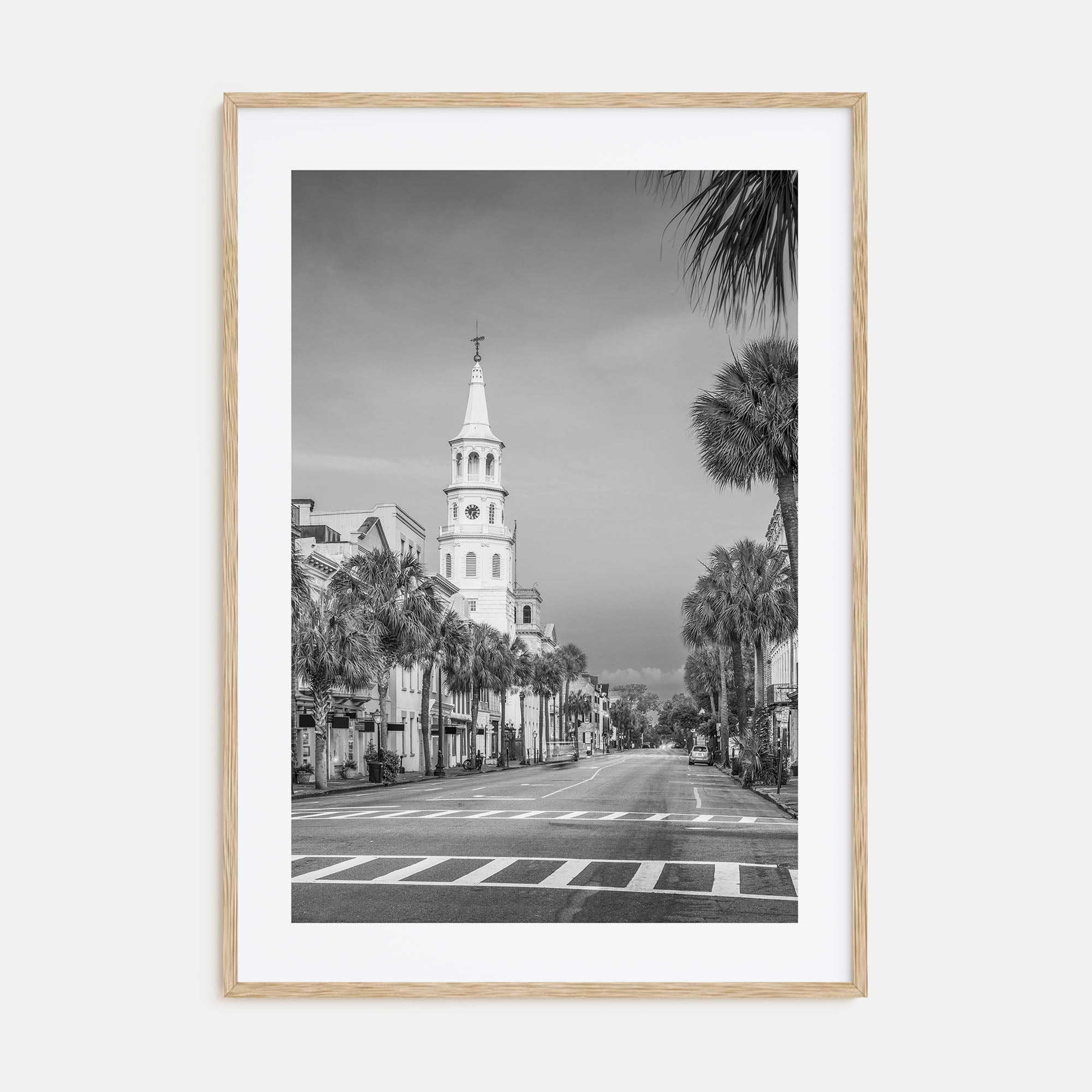 Charleston, South Carolina Photo B&W No 3 Poster