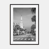Charleston, South Carolina Photo B&W No 3 Poster