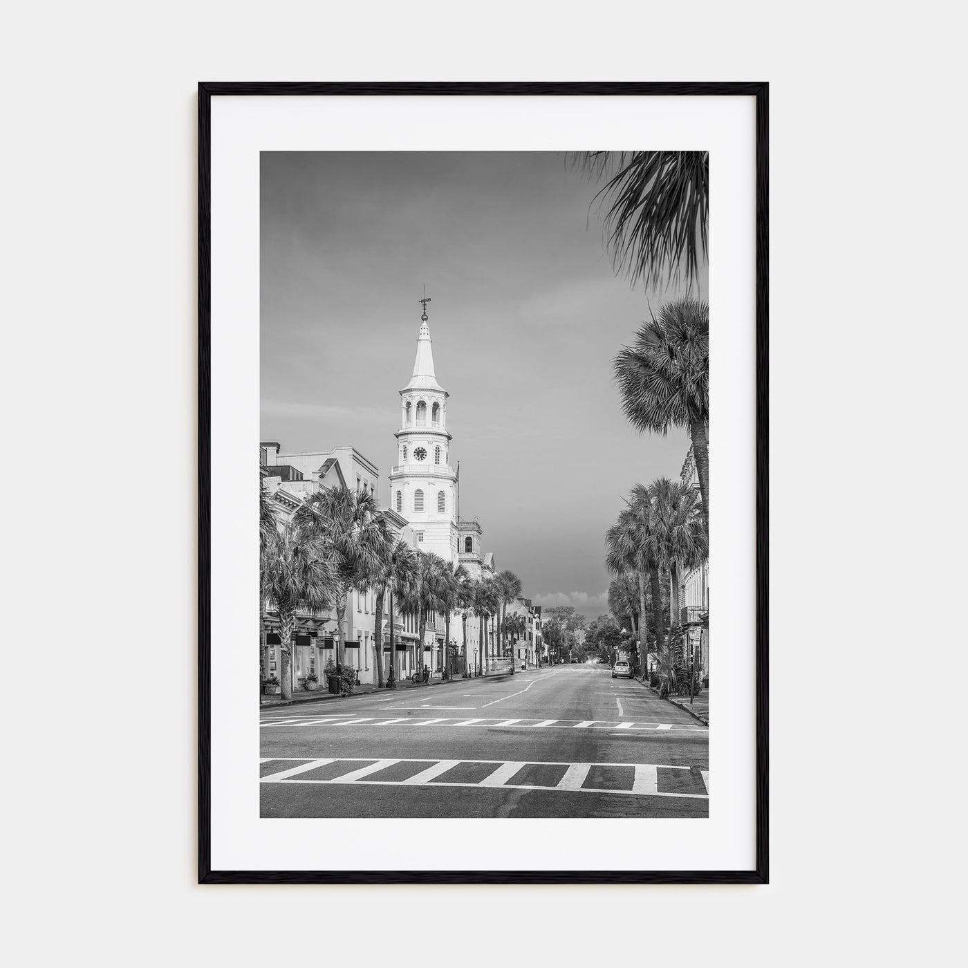 Charleston, South Carolina Photo B&W No 3 Poster