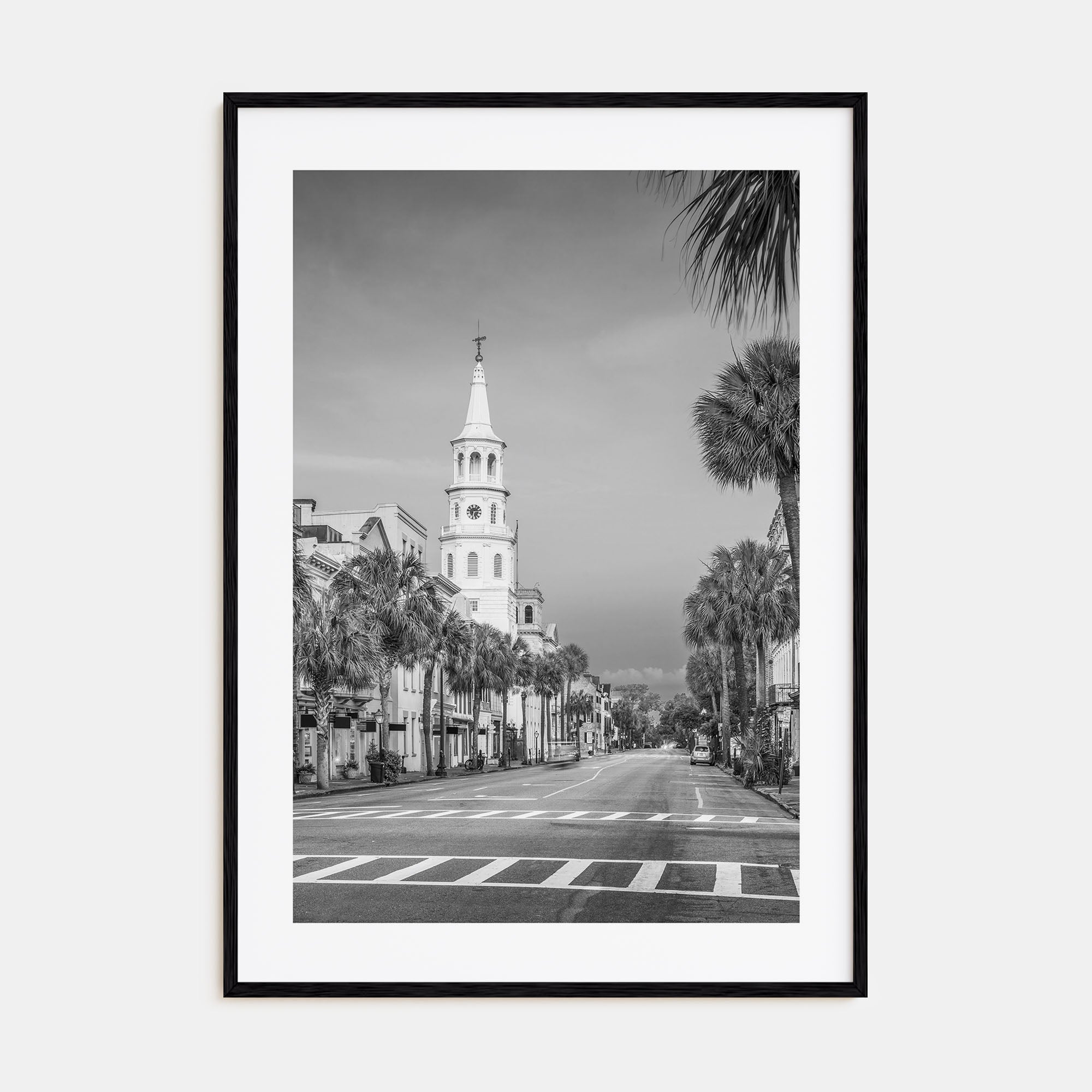 Charleston, South Carolina Photo B&W No 3 Poster