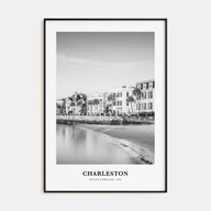 Charleston, South Carolina Portrait B&W No 2 Poster