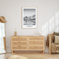 Charleston, South Carolina Portrait B&W No 2 Poster