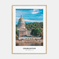 Charleston, West Virginia Portrait Color Poster