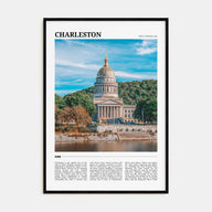 Charleston, West Virginia Travel Color Poster