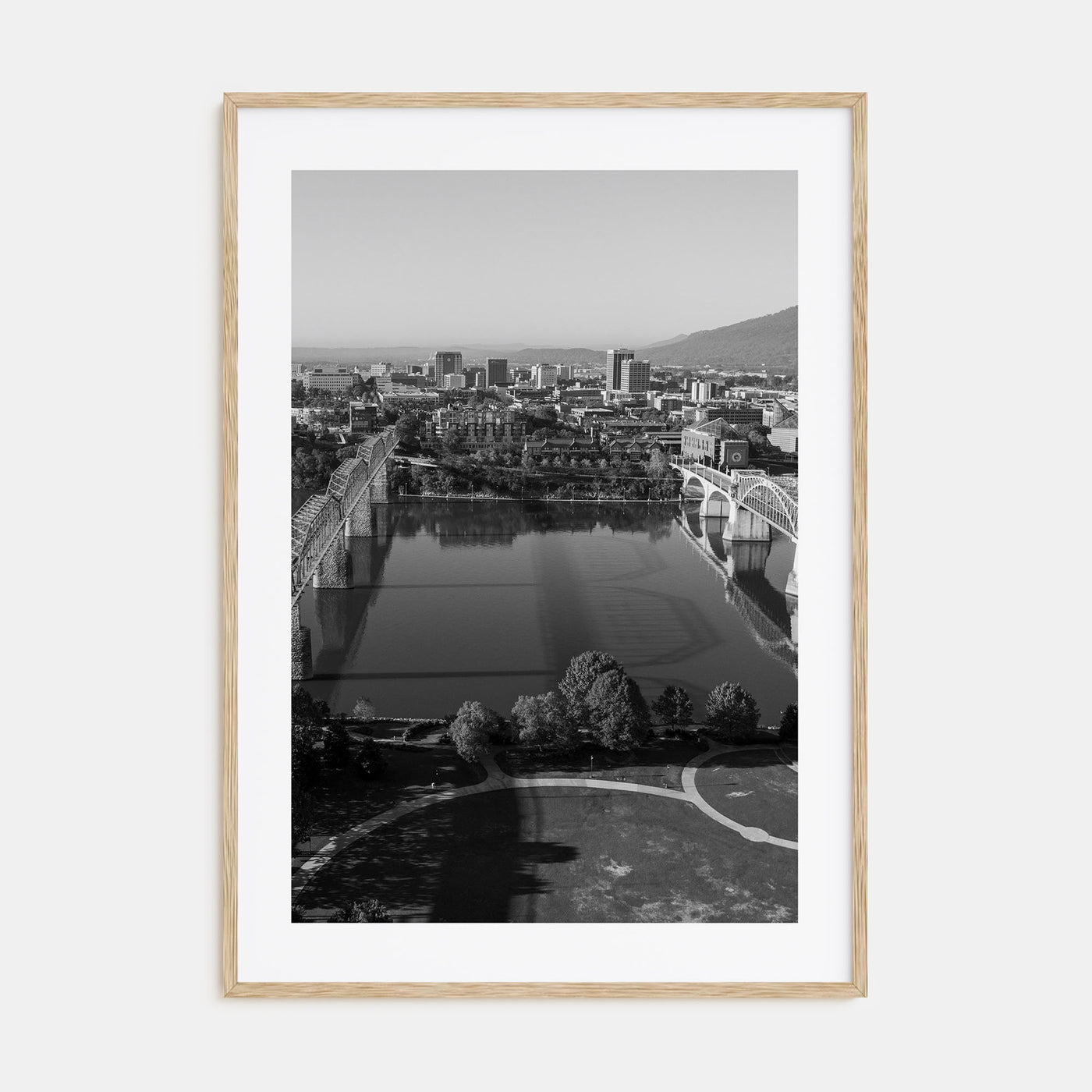 Chattanooga Photo B&W Poster