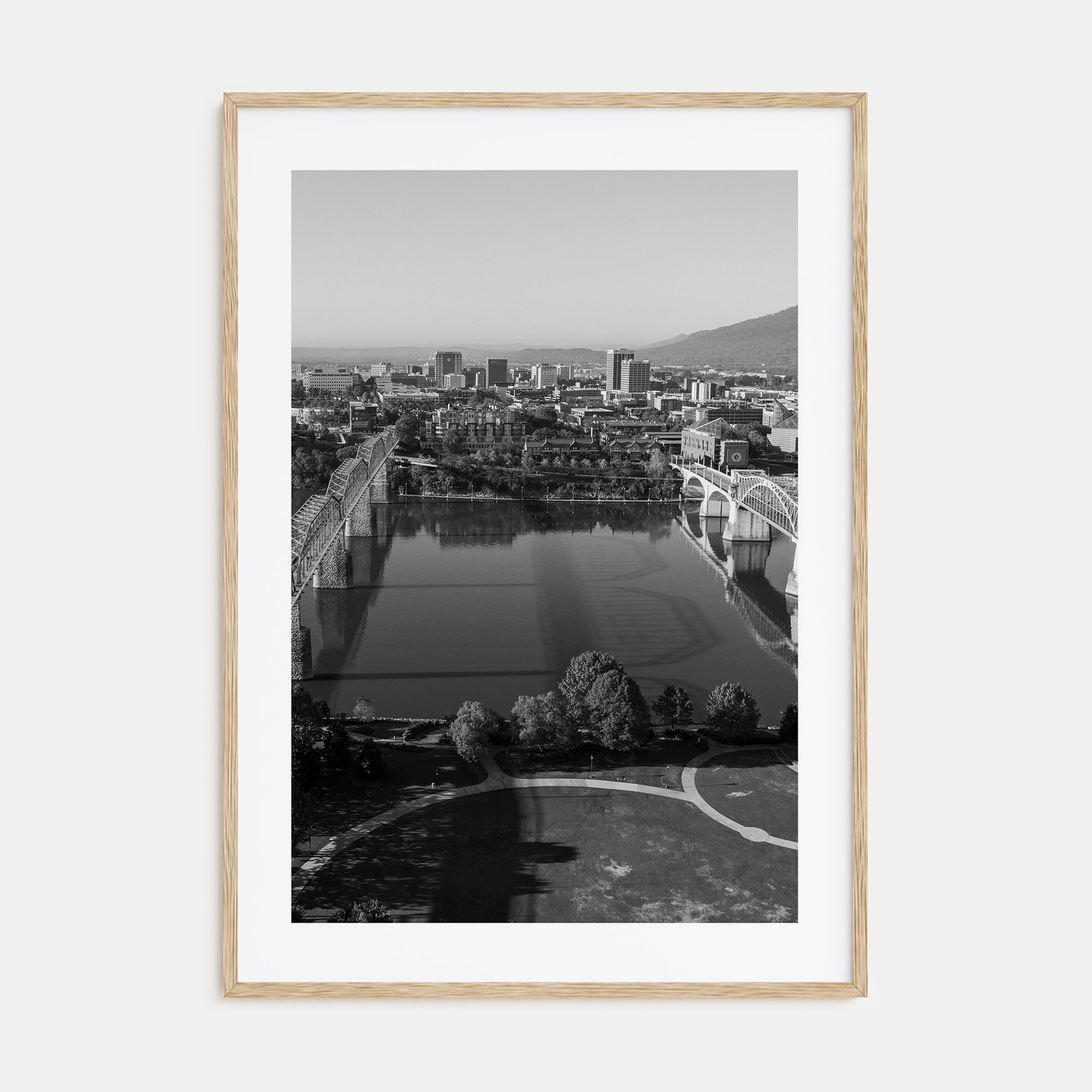 Chattanooga Photo B&W Poster