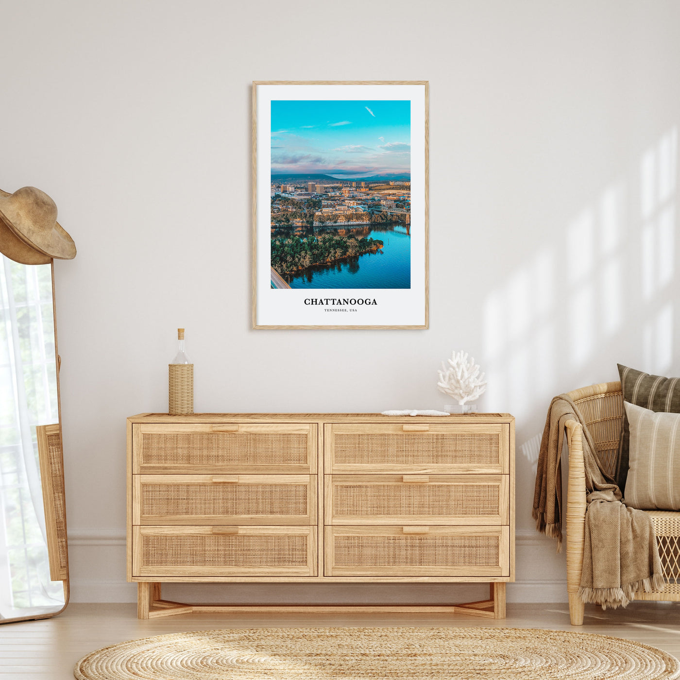 Chattanooga Portrait Color Poster