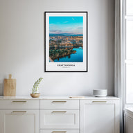 Chattanooga Portrait Color Poster