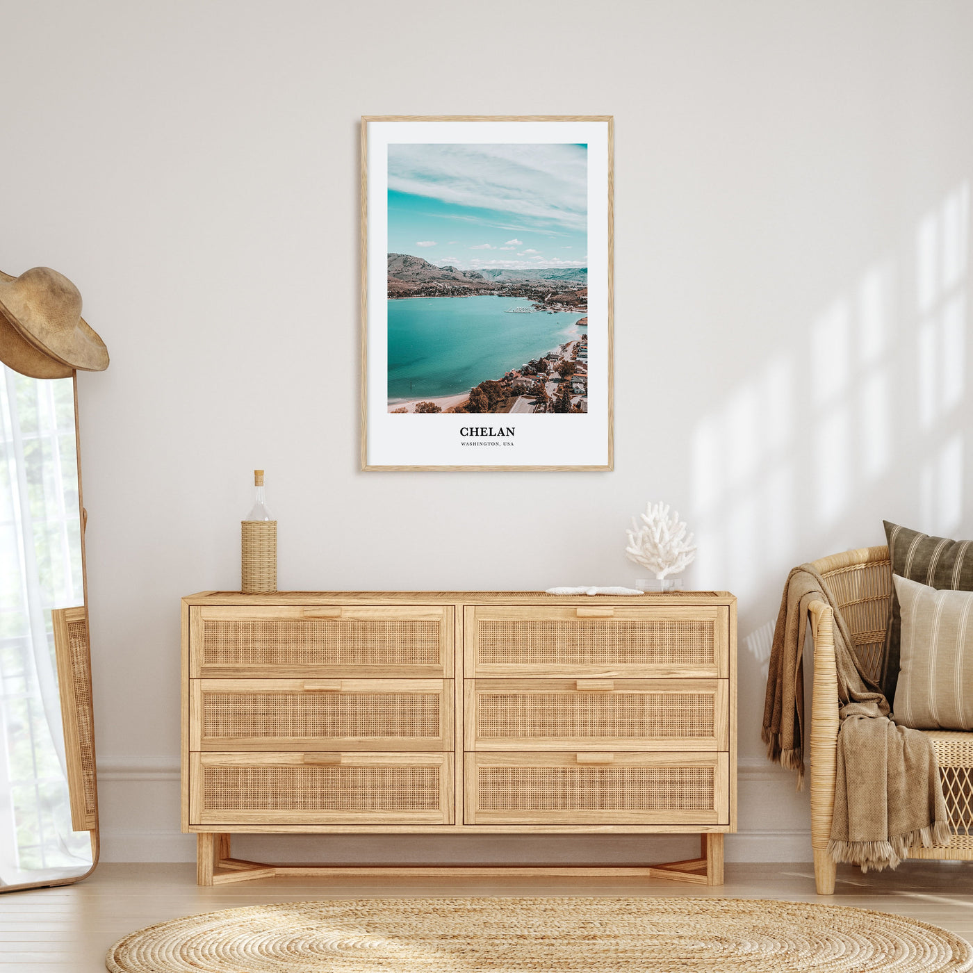 Chelan Portrait Color Poster
