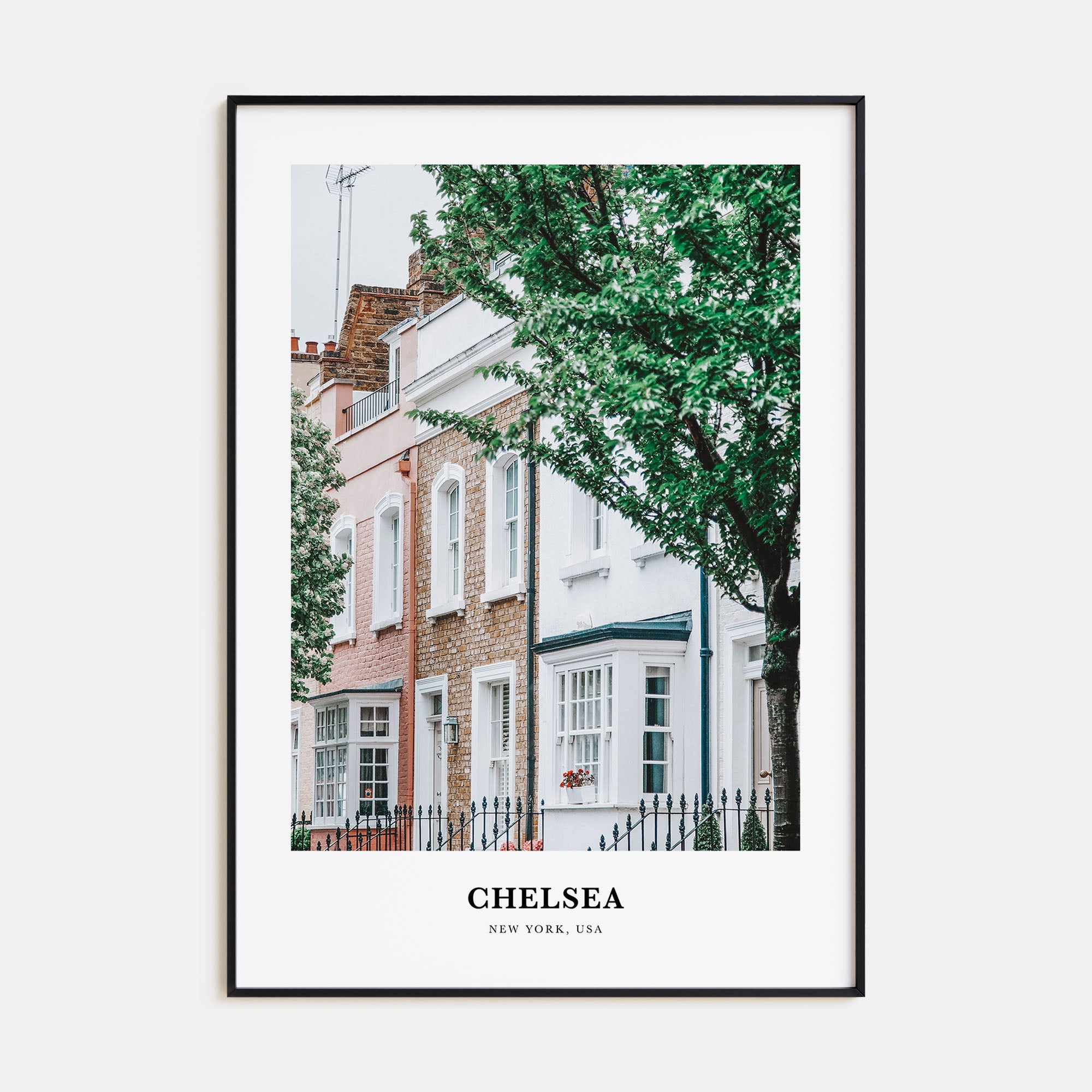 Chelsea, New York Portrait Color Poster