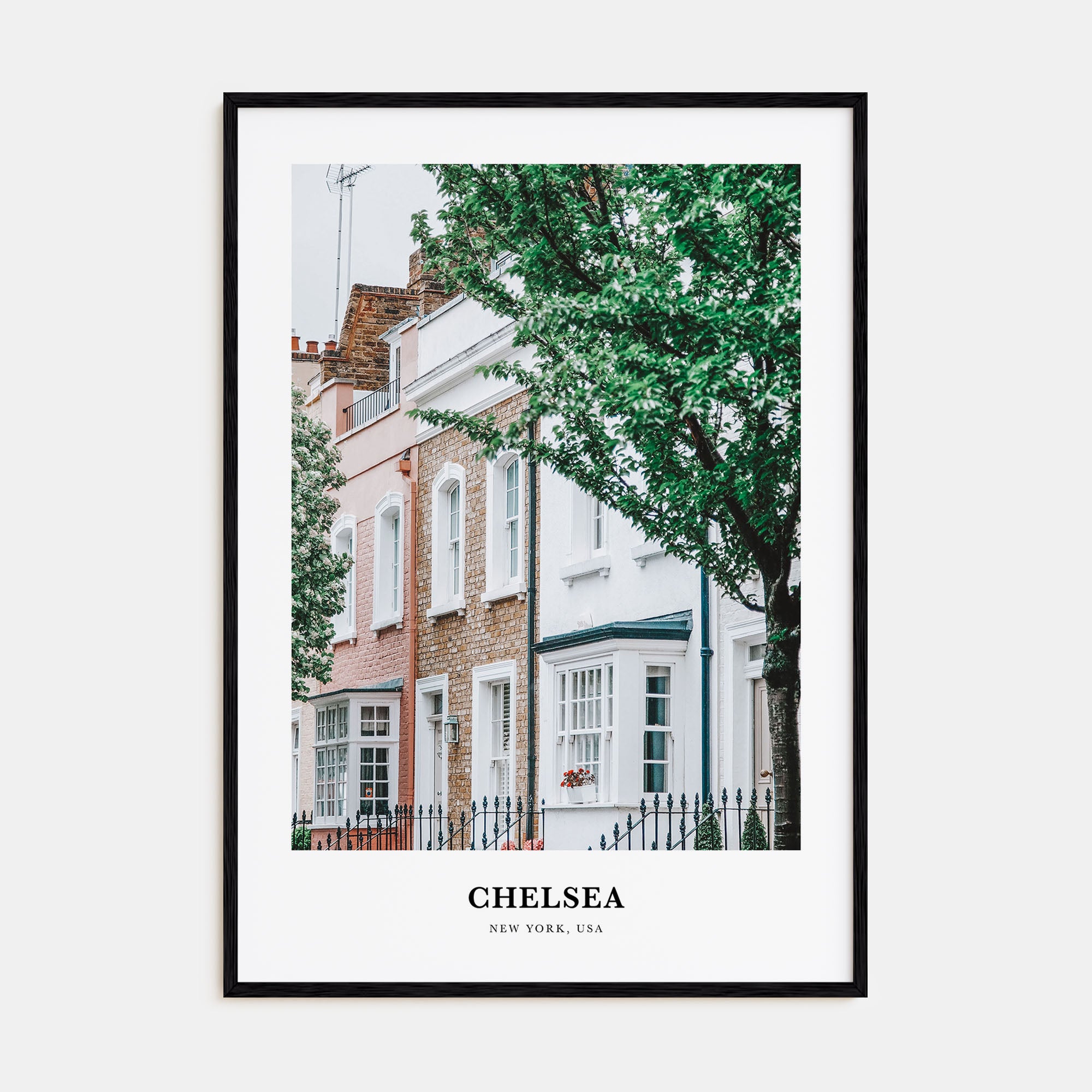 Chelsea, New York Portrait Color Poster