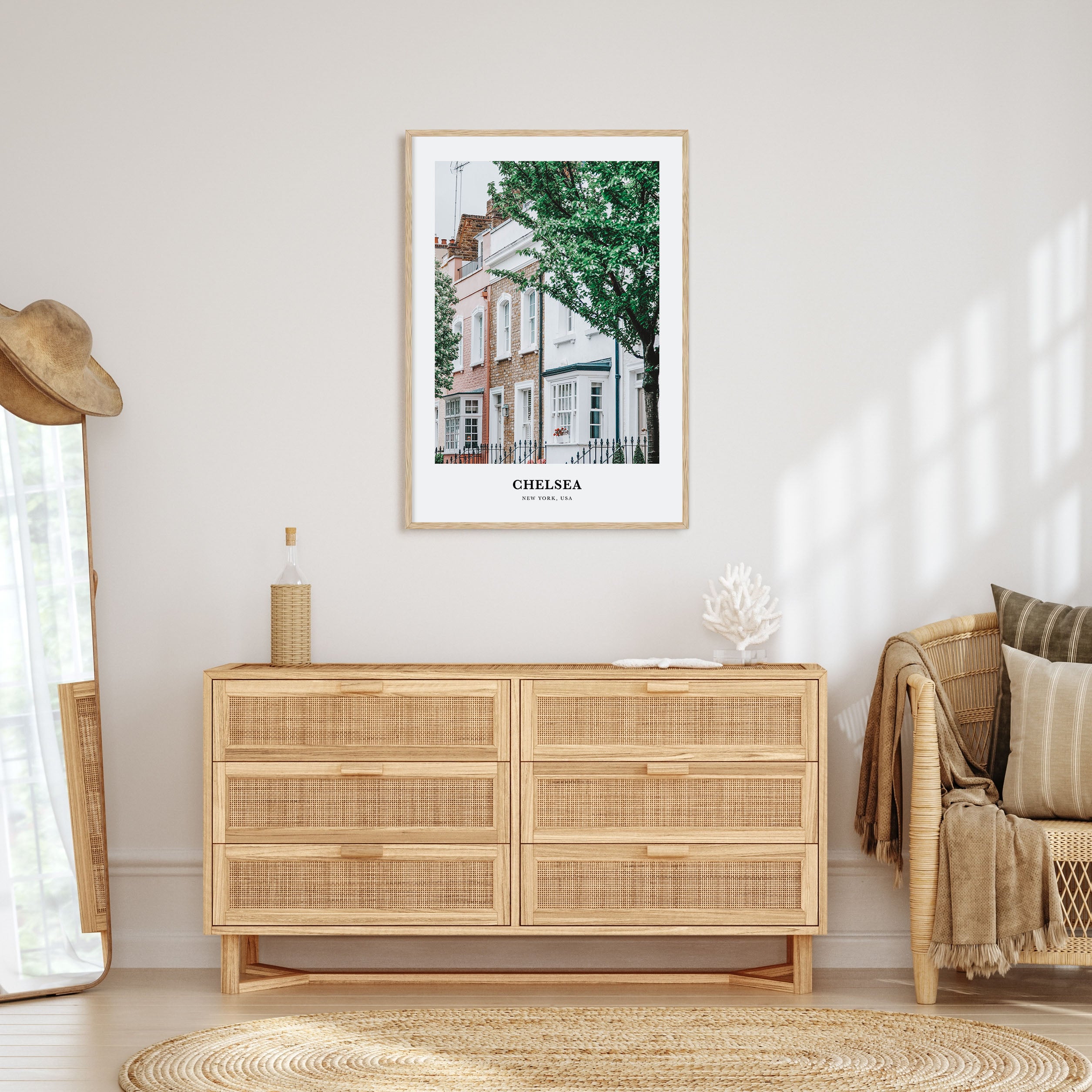Chelsea, New York Portrait Color Poster