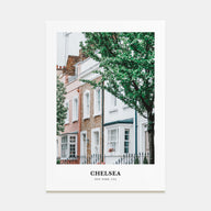 Chelsea, New York Portrait Color Poster
