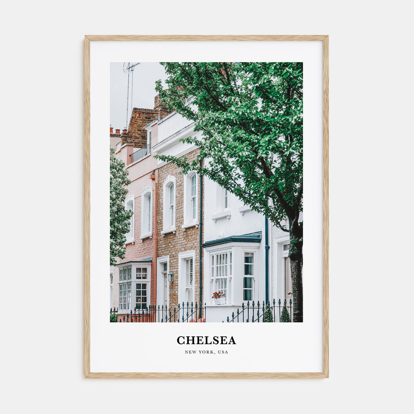 Chelsea, New York Portrait Color Poster