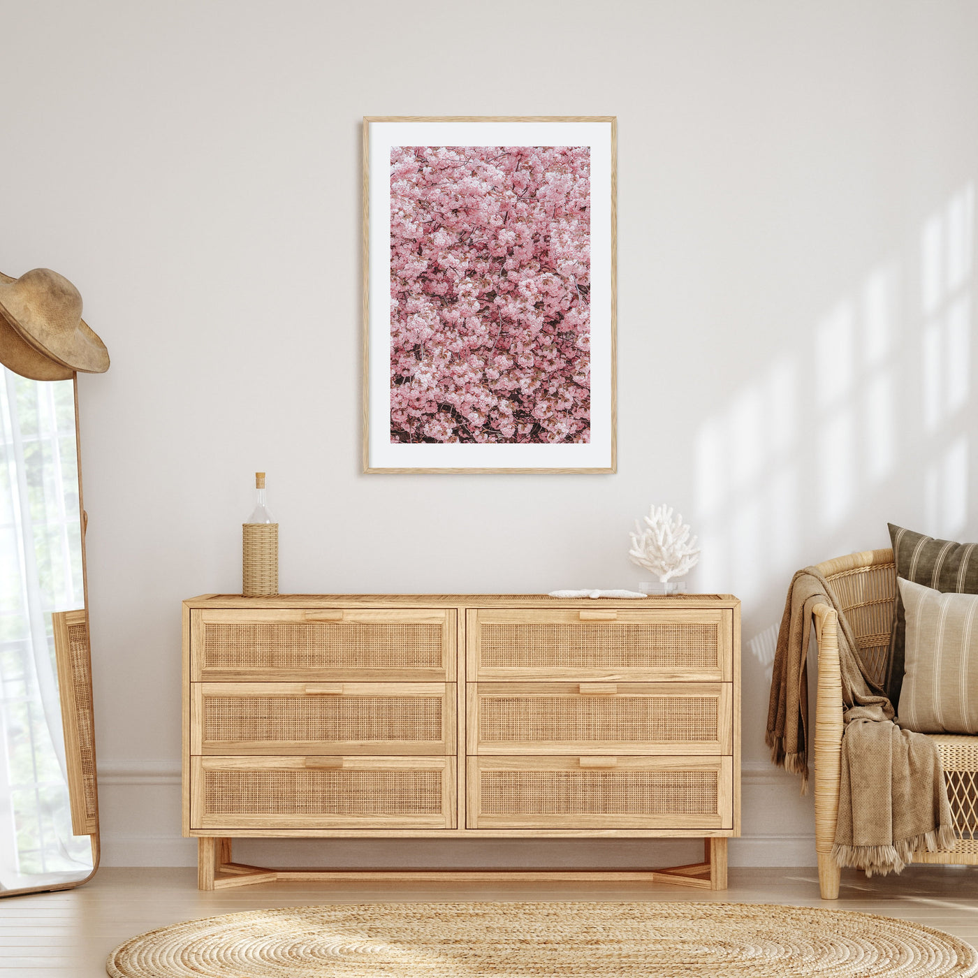 Cherry Blossoms Photo Color No 2 Poster