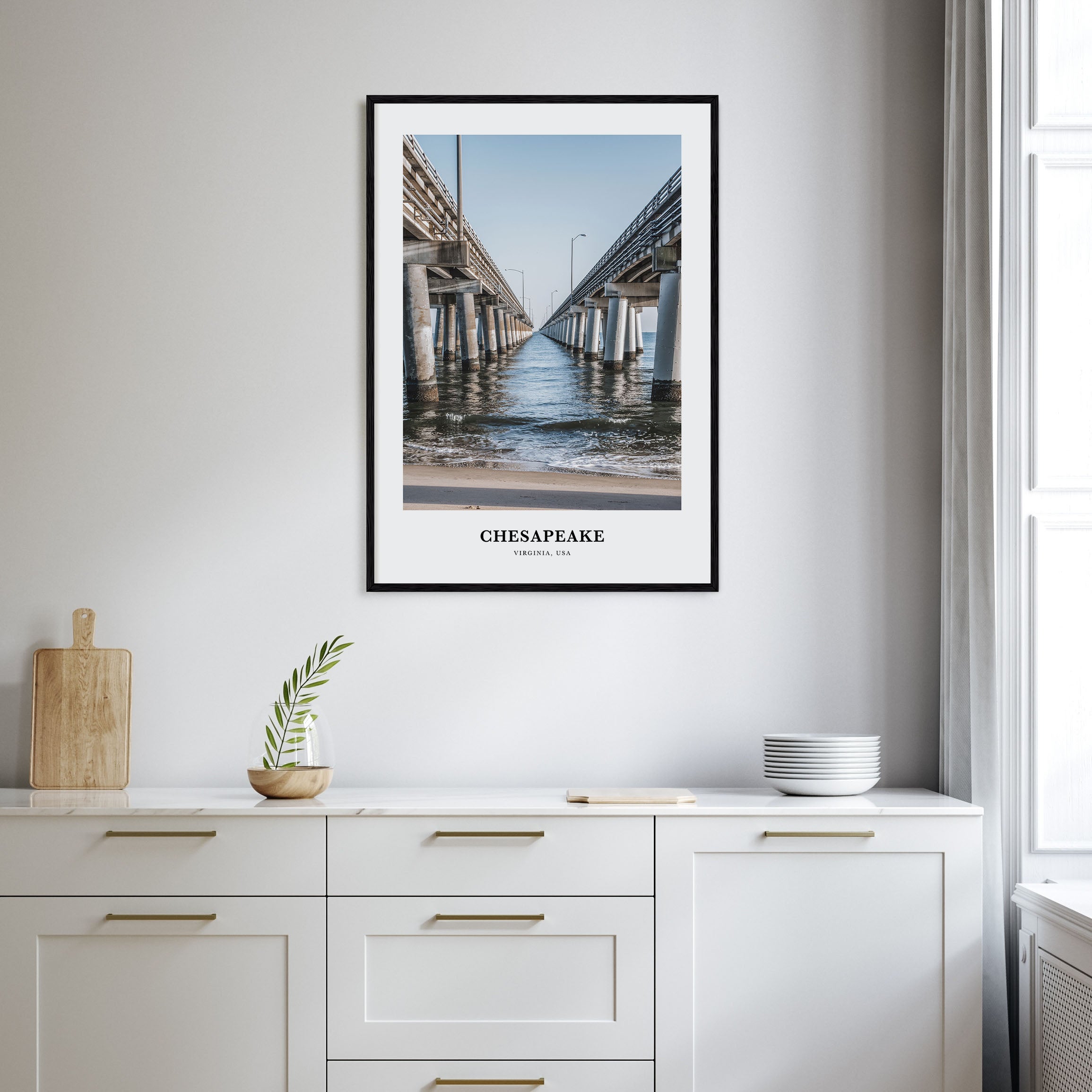 Chesapeake Portrait Color Poster