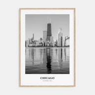 Chicago Portrait B&W No 4 Poster