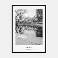Chico Portrait B&W Poster