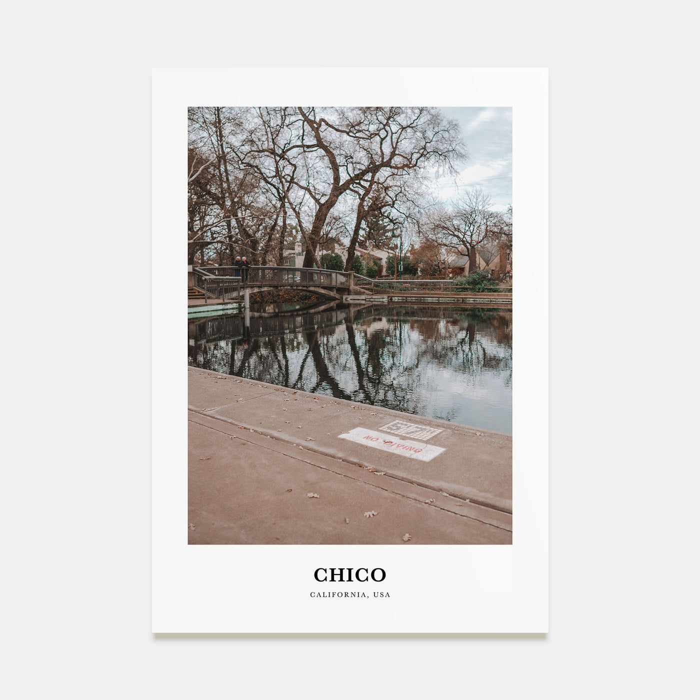 Chico Portrait Color Poster