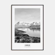 Chile Portrait B&W No 1 Poster