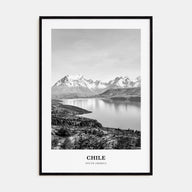 Chile Portrait B&W No 1 Poster