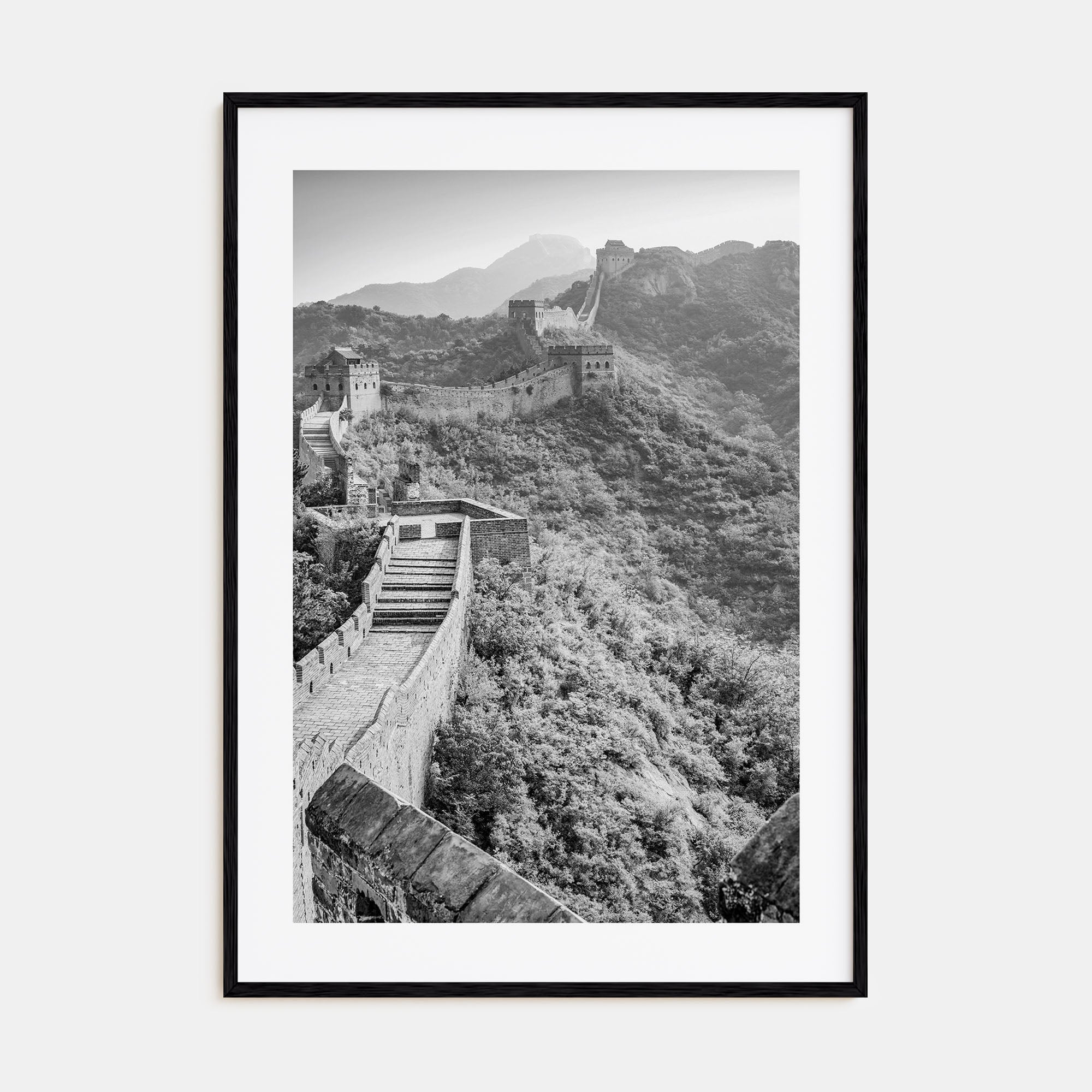 China Photo B&W Poster