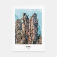 China Portrait Color Poster