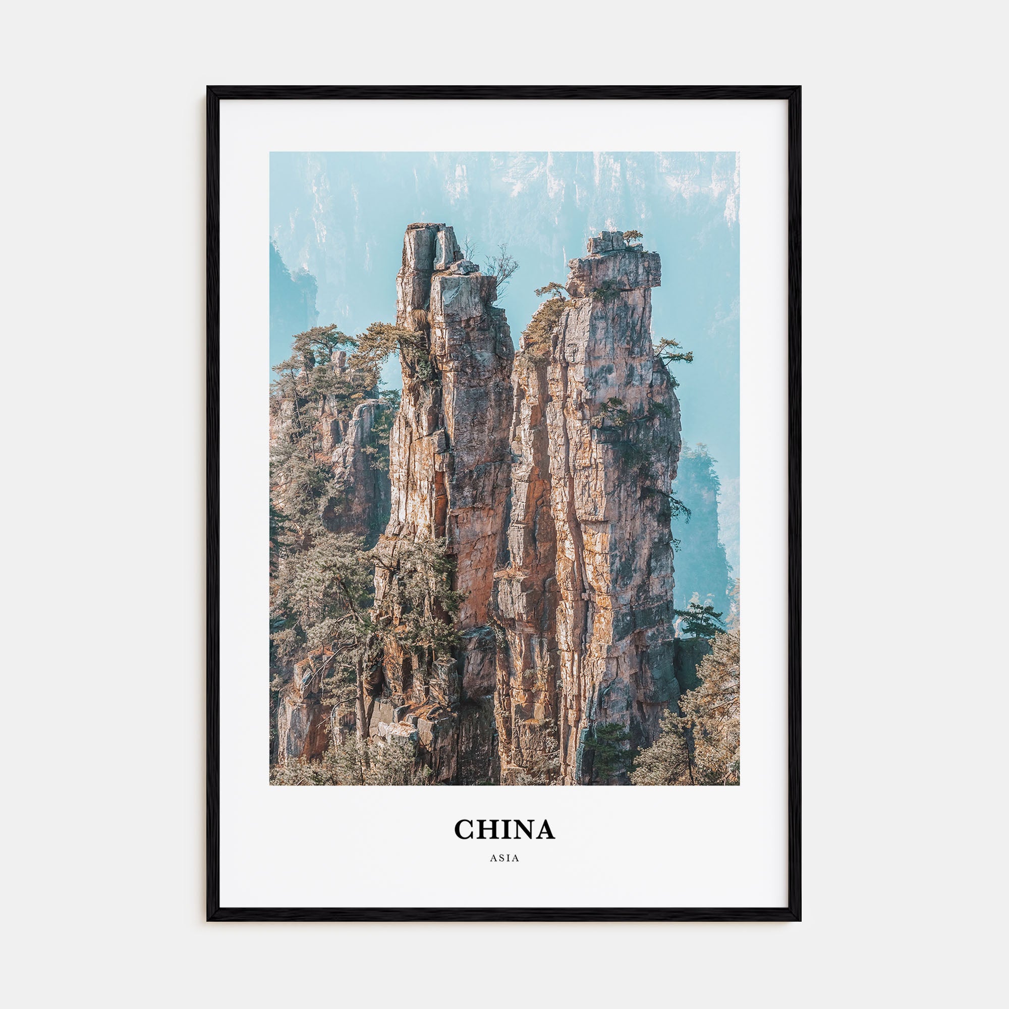 China Portrait Color Poster