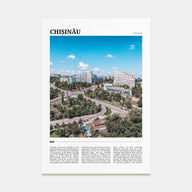 Chișinău Travel Color Poster