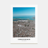 Christchurch Portrait Color Poster