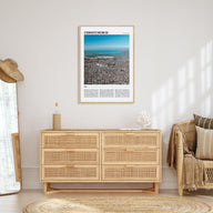 Christchurch Travel Color Poster