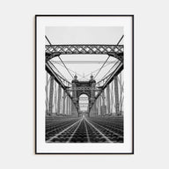 Cincinnati Photo B&W No 3 Poster